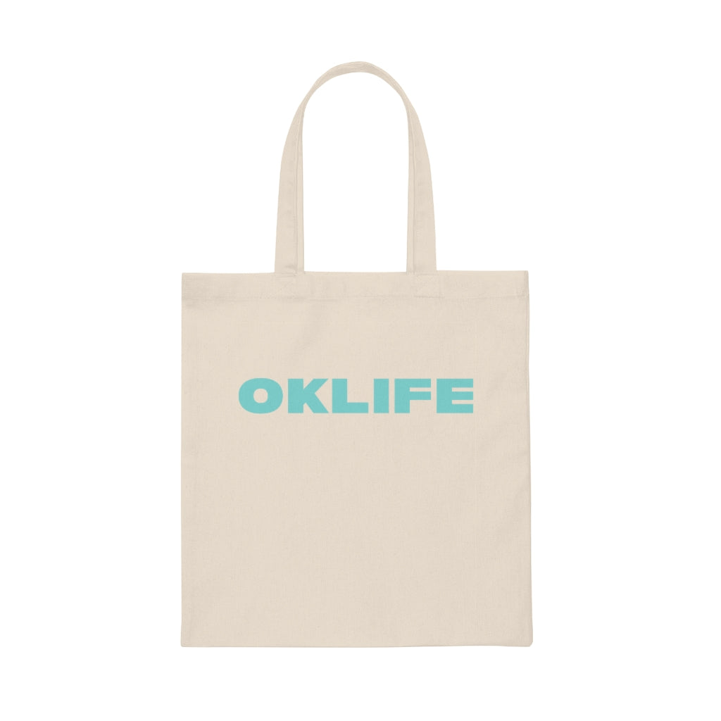 OK LIFE Canvas Tote Bag