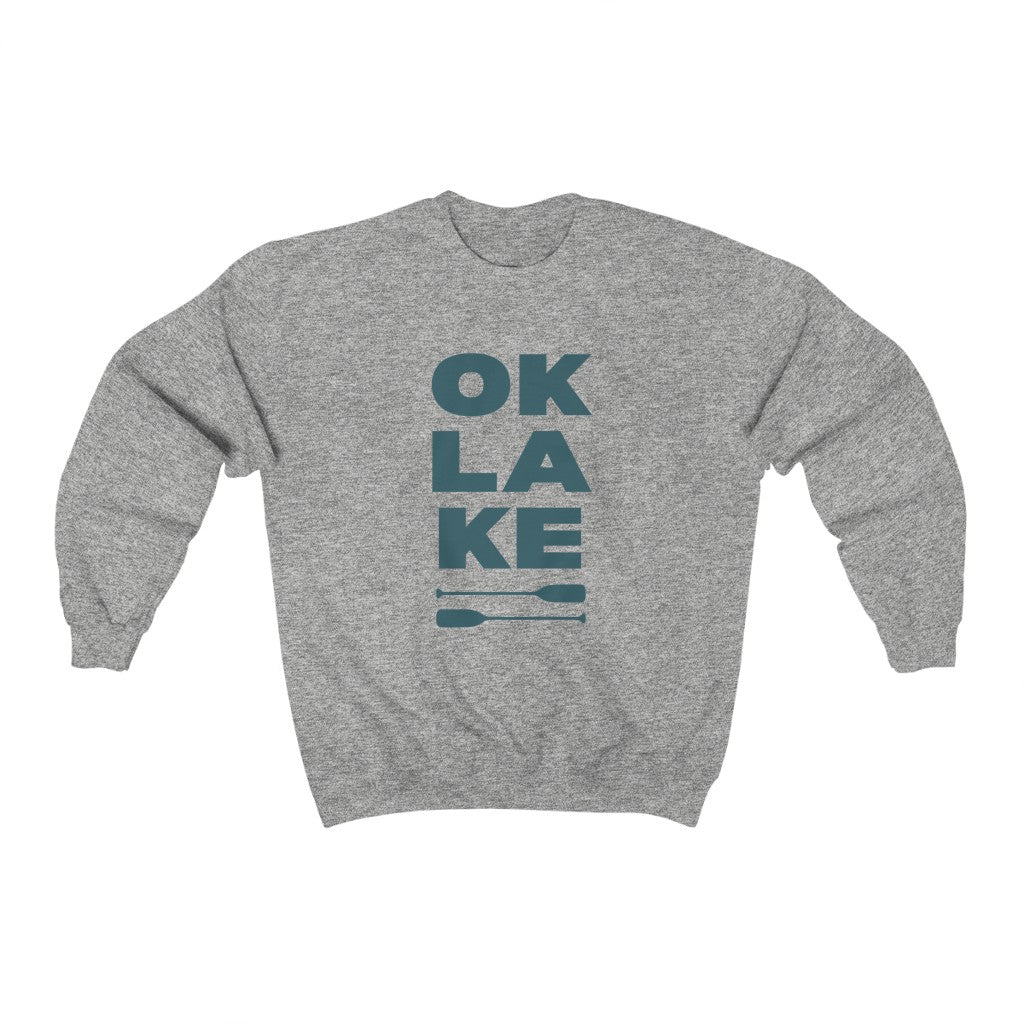 OK LAKE - Unisex Heavy Blend™ Crewneck Sweatshirt