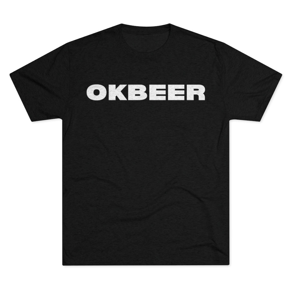 OK BEER - Men's Tri-Blend Crew Tee