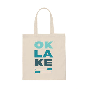 OK LAKE - Canvas Tote Bag